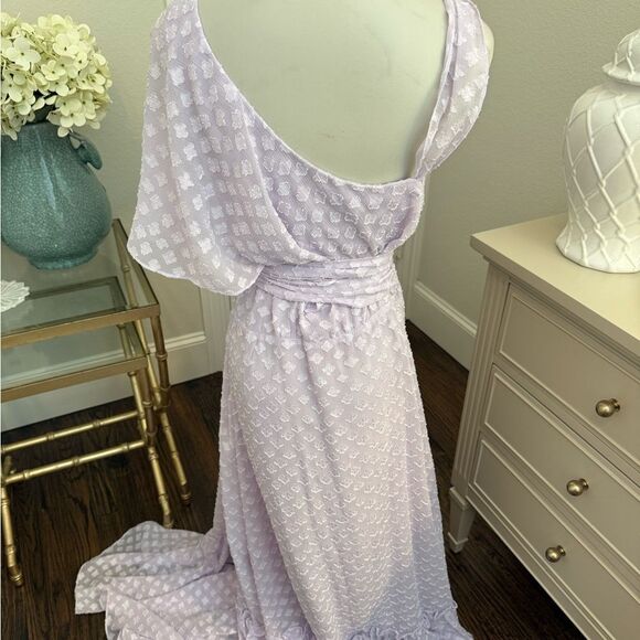 NWOT Diane Von Furstenberg Wrap Maxi Dress-F12 - Picture 8 of 12